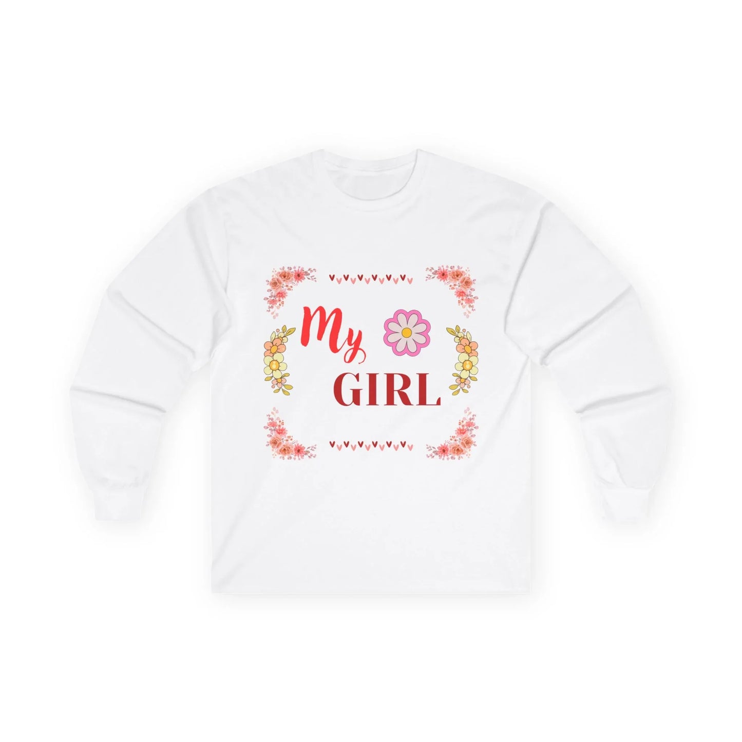 Floral Long Sleeve Tee - Warm and Cozy Moments Design - RizQ Life 