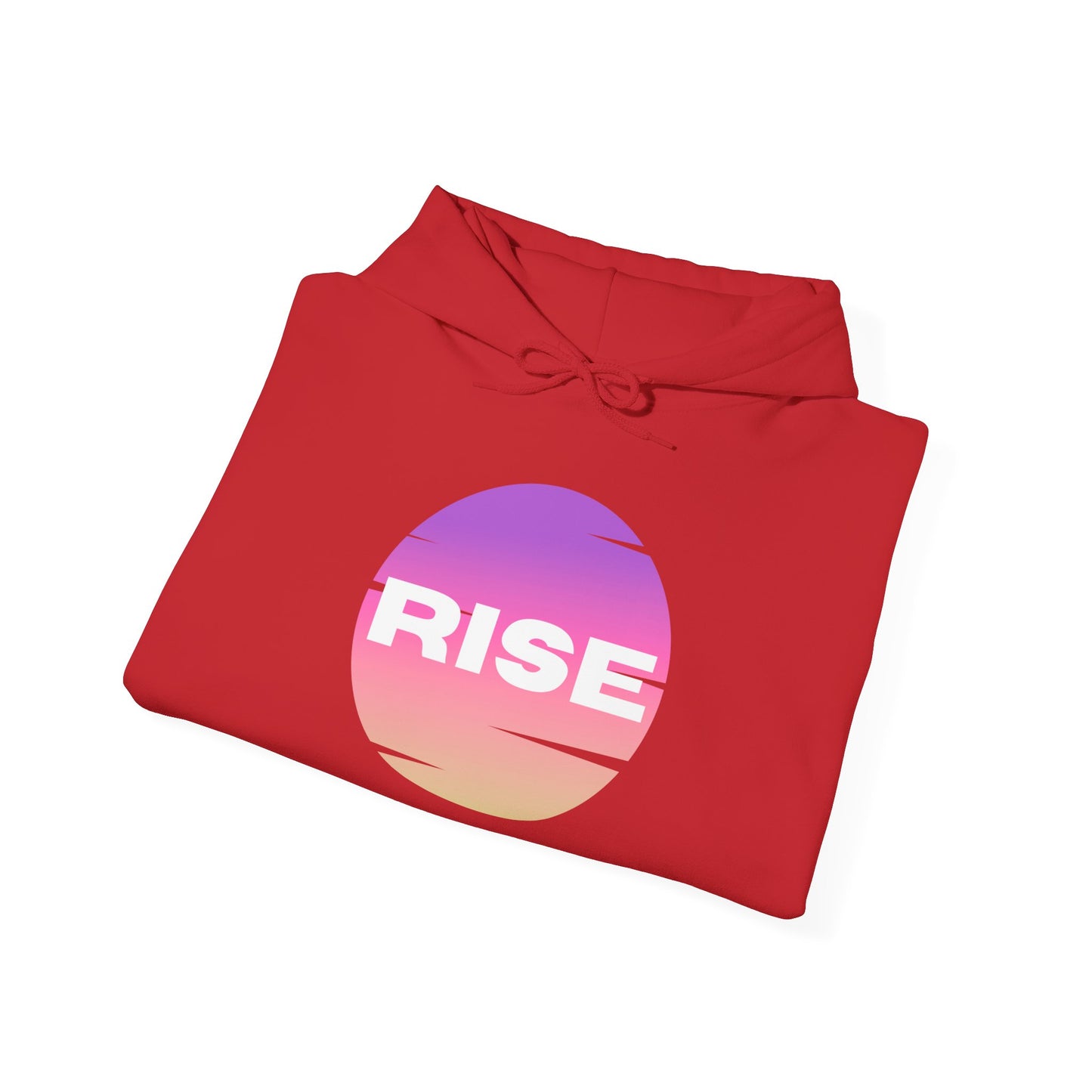 Women's Rise Graphic Hoodie - Cozy & Inspirational Sweatshirt