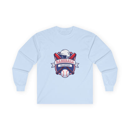 Baseball Enthusiast Long Sleeve Tee - Unisex Ultra Cotton