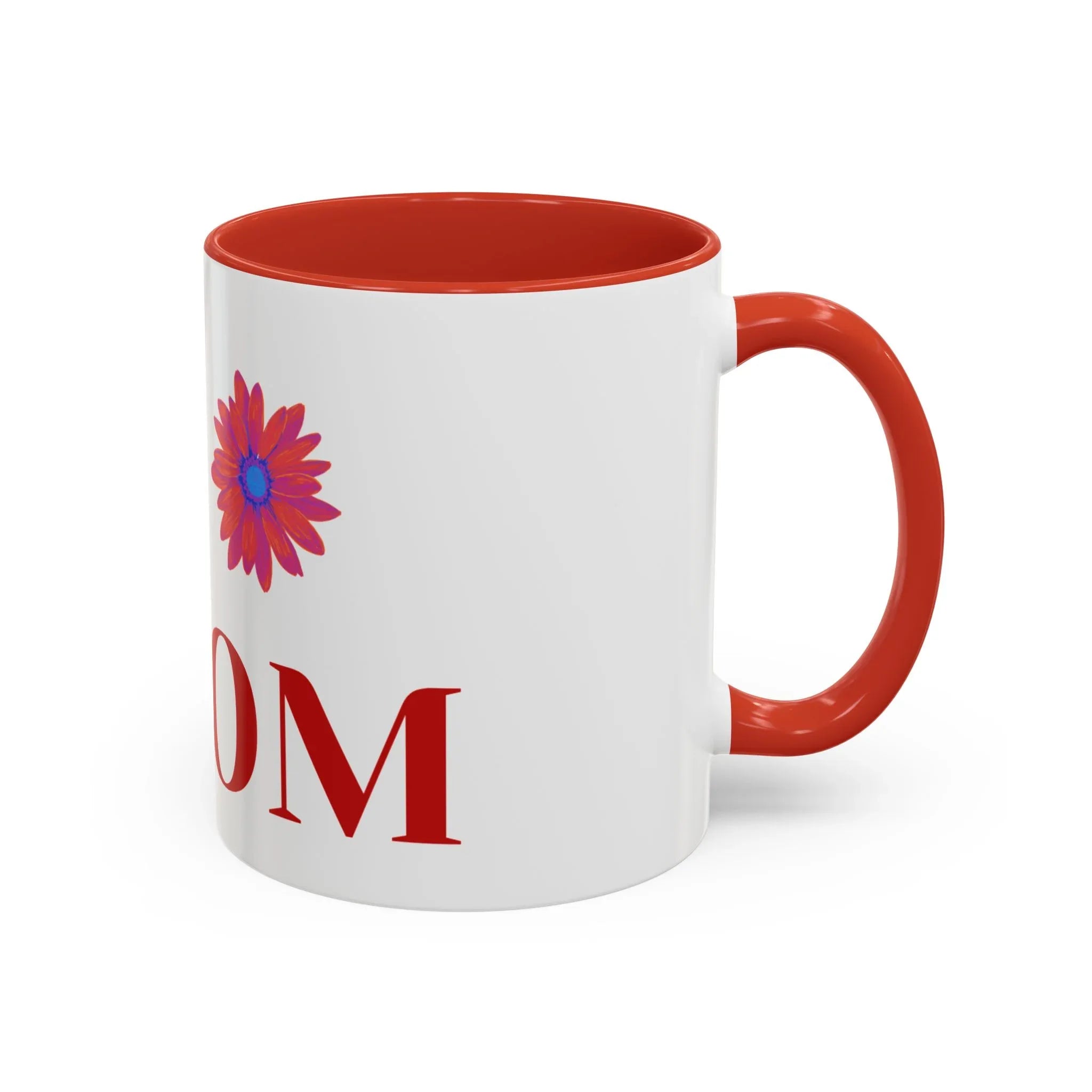 Gift for Mom l My Mom Accent Mug l Coffee or Tea Cup l Birthday & Mother’s Day - RizQ Life 
