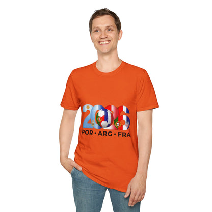 2026 Soccer Unisex Shirt | POR ARG FRA USA Football Tee