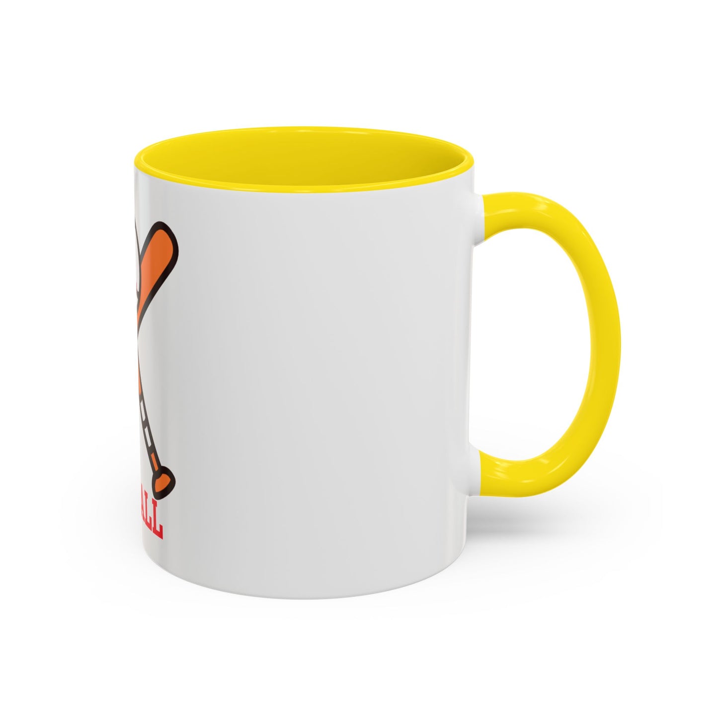 Baseball Accent Coffee Mug - Perfect for Sports Lovers & Gifting