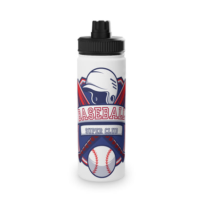 Baseball Sports Stainless Steel Water Bottle - Perfect for Athletes and Fans