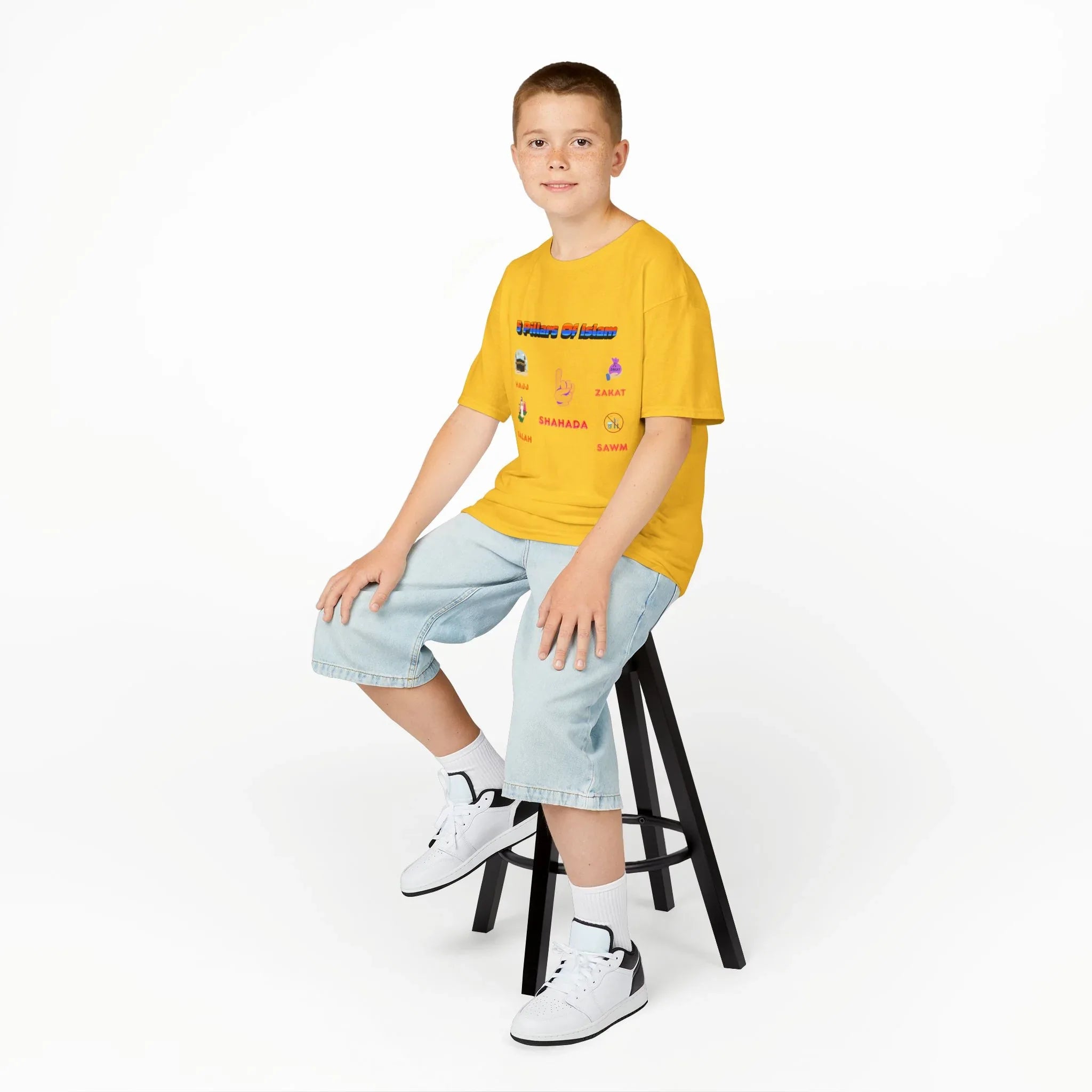 Ramadan Kids Tee, Eid Vibe tee for kids, Muslim Kids t- shirt - RizQ Life 