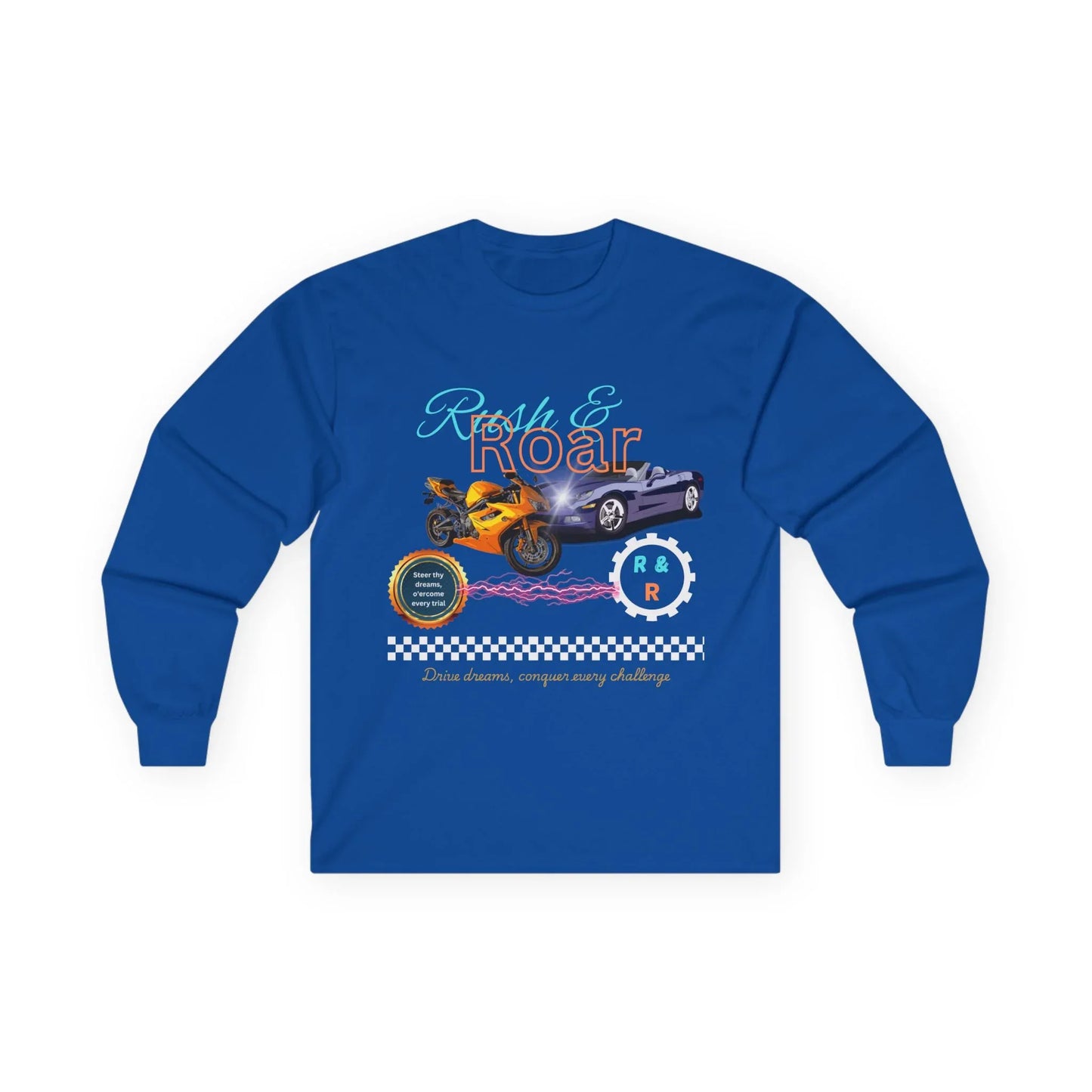 Drive & Roar Unisex Long Sleeve Tee – Car Enthusiast Gift - RizQ Life 