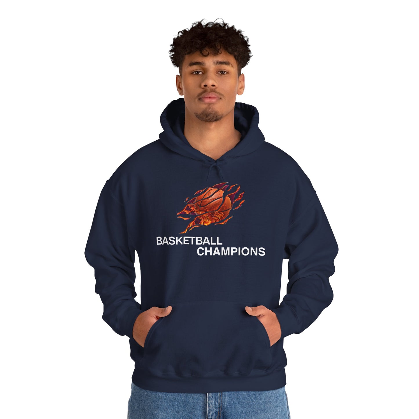 Basketball Champions Hoodie - Men's Heavy Blend Sweatshirt