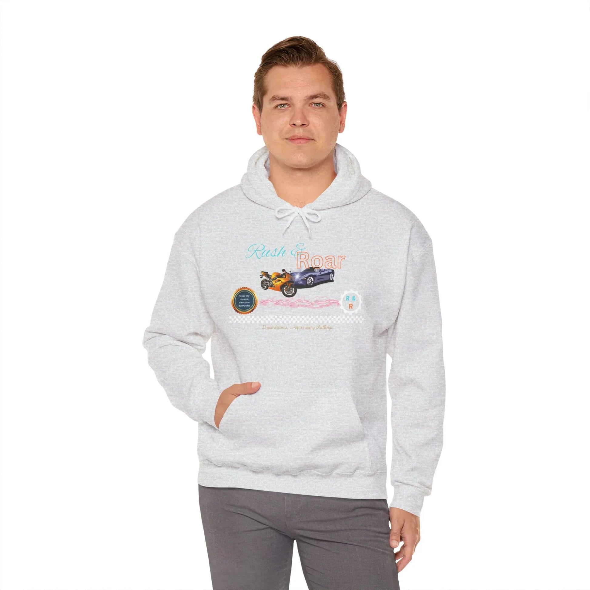 Vintage Car Hoodie - Cool and Cozy Unisex Sweatshirt for Road Trips - RizQ Life 