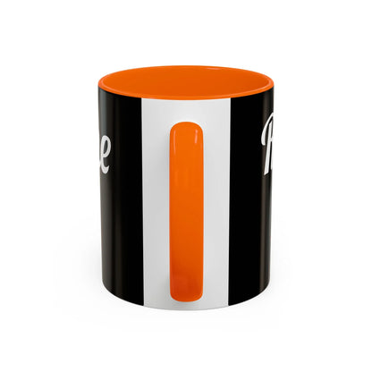 Rise & Shine Accent Coffee Mug - Motivational Black Mug for Morning Boost - RizQ Life 