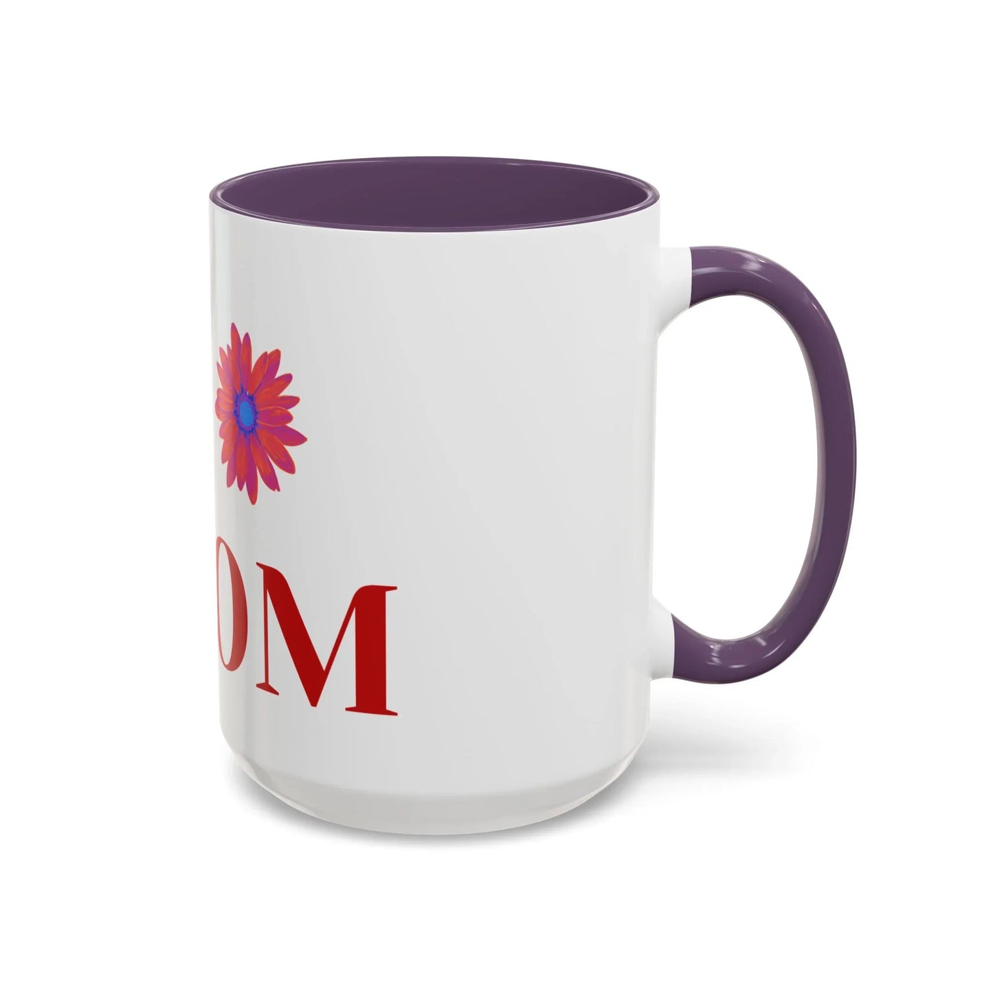 Gift for Mom l My Mom Accent Mug l Coffee or Tea Cup l Birthday & Mother’s Day - RizQ Life 