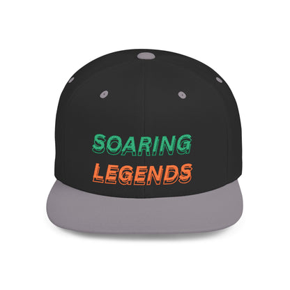 Soaring Legend Snapback – adjustable, stylish cap for men & women. Ideal for casual wear, sports, streetwear, and as a gift.