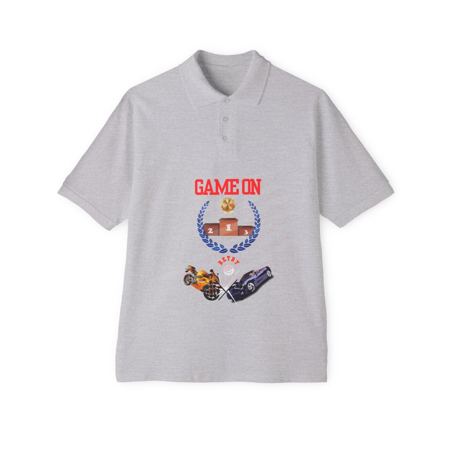 Men's Polo Shirt - Casual Sportswear Tee for Active Lifestyle