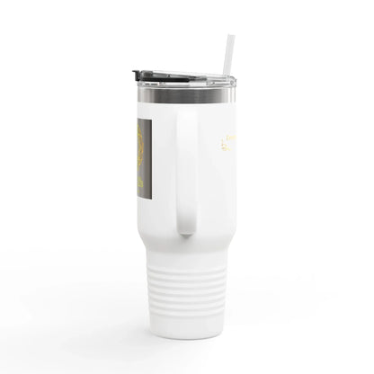 RizQ Life 40oz Insulated Travel Tumbler with Handle