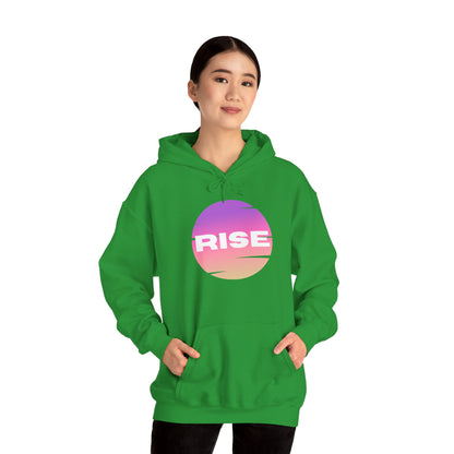 Women's Rise Graphic Hoodie - Cozy & Inspirational Sweatshirt