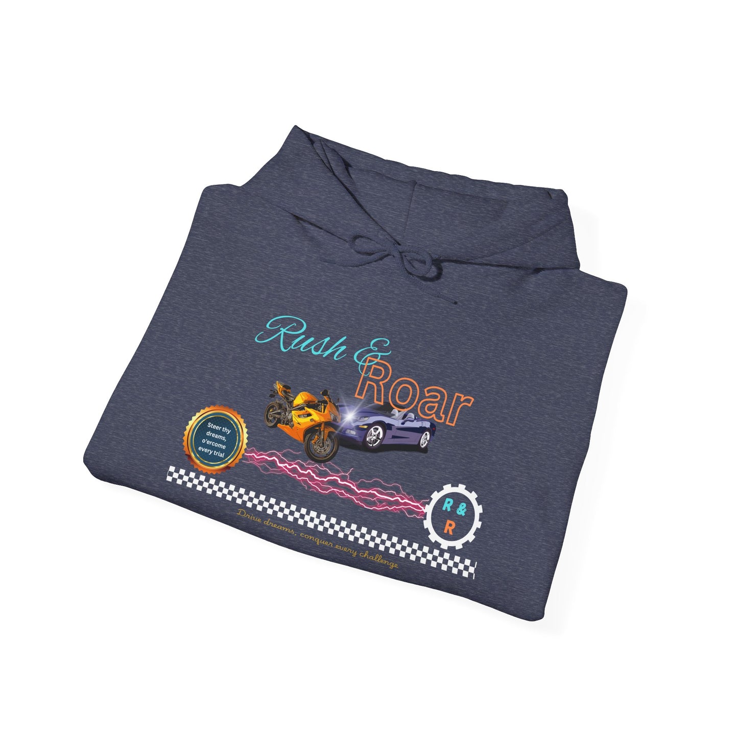 Vintage Car Hoodie - Cool and Cozy Unisex Sweatshirt for Road Trips