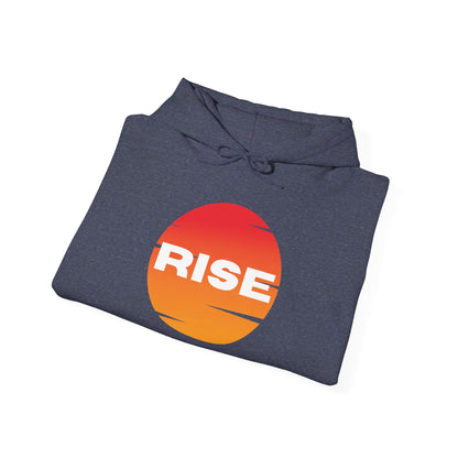 Men's Rise Sunset Hoodie - Comfortable Heavy Blend Sweatshirt