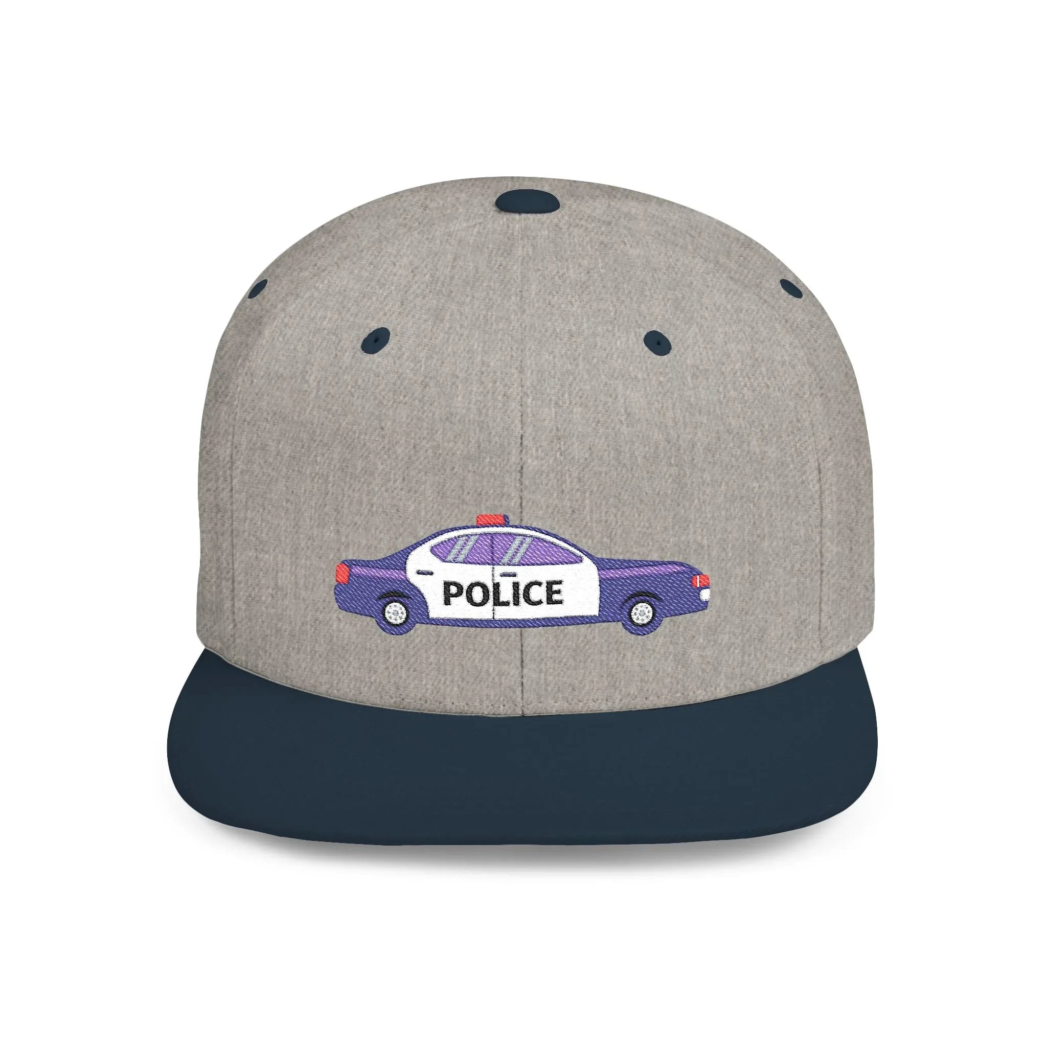 Shop the Police Car Snapback Cap – adjustable streetwear hat for adults, perfect car enthusiast gift and urban fashion accessory. - RizQ Life 