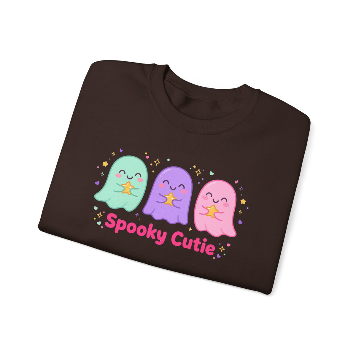 Spooky Cutie Sweatshirt | Cute Pastel Halloween Ghost Crewneck