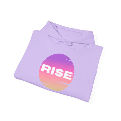 Women's Rise Graphic Hoodie - Cozy & Inspirational Sweatshirt