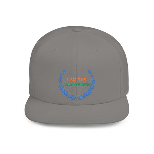 Shop the Champion Snapback Cap – stylish adjustable flat bill hat for adults. Perfect for streetwear, outdoor events, and gifts. Durable and comfy!