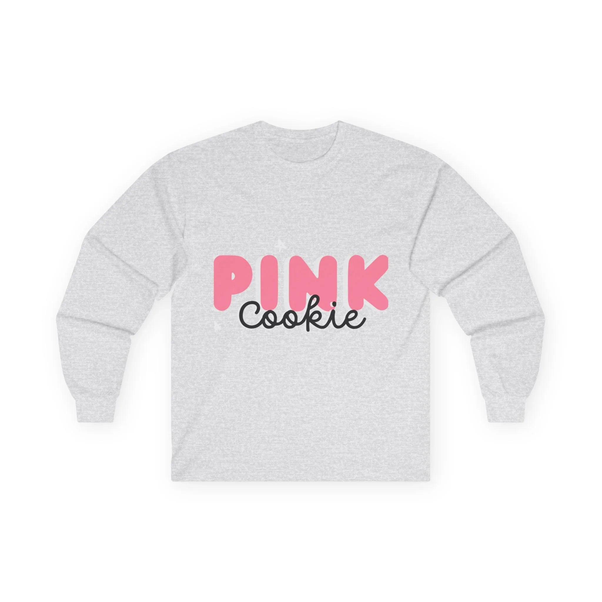 Pink Cookie Long Sleeve Tee - Sweet Treat Vibe - RizQ Life 