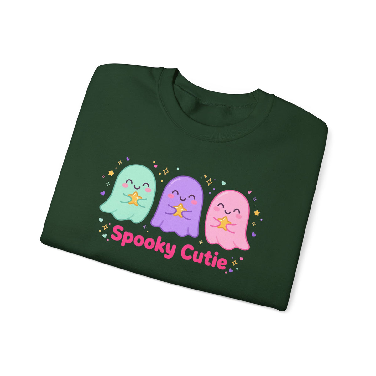 Spooky Cutie Sweatshirt | Cute Pastel Halloween Ghost Crewneck