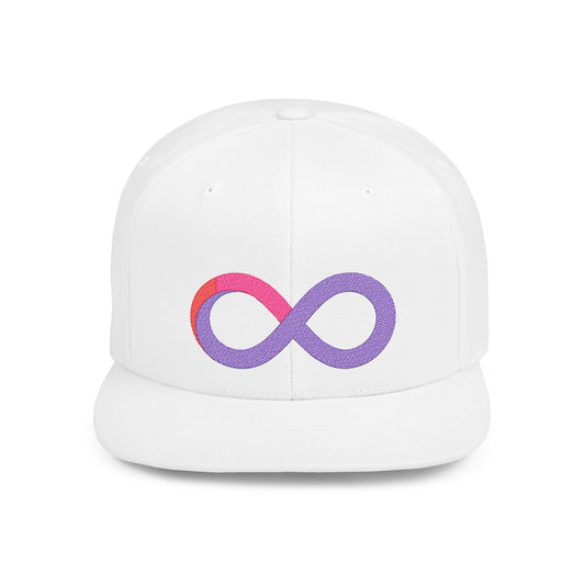 Shop our trendy flat bill snapback cap for adults. Adjustable, durable, and stylish with a classic green undervisor. Perfect gift for birthdays and casual wear.