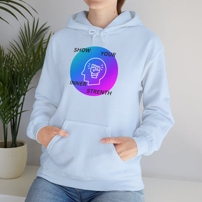 Women's Hoodie Empowerment Motivation Inner Strength Sweatshirt