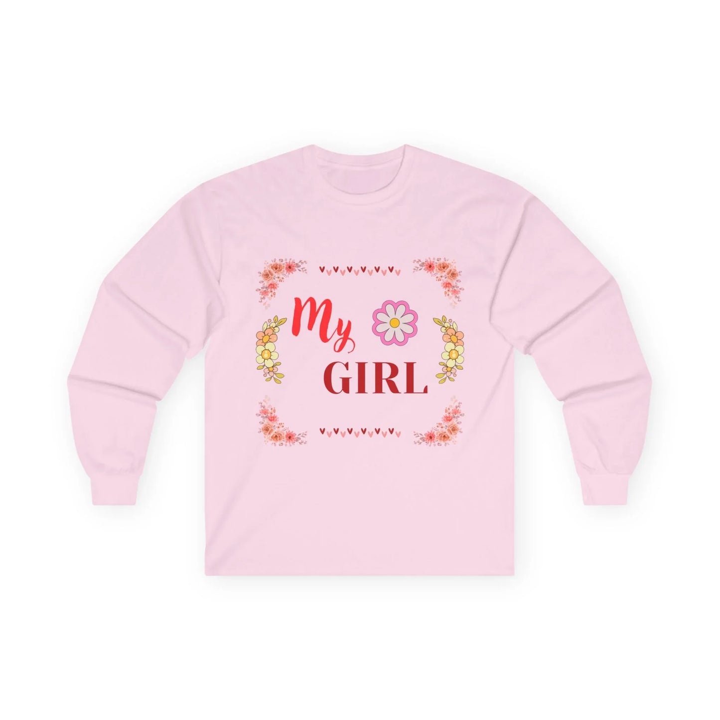 Floral Long Sleeve Tee - Warm and Cozy Moments Design - RizQ Life 