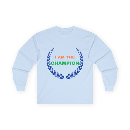 Motivational Quote Cotton Unisex Long Sleeve