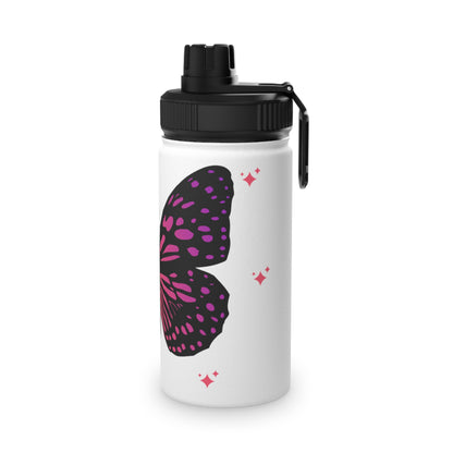 Butterfly Stainless Steel Water Bottle