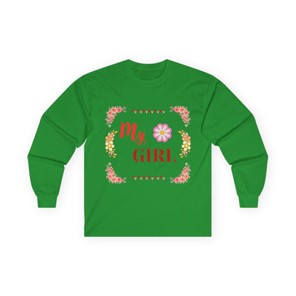 Floral Long Sleeve Tee - Warm and Cozy Moments Design