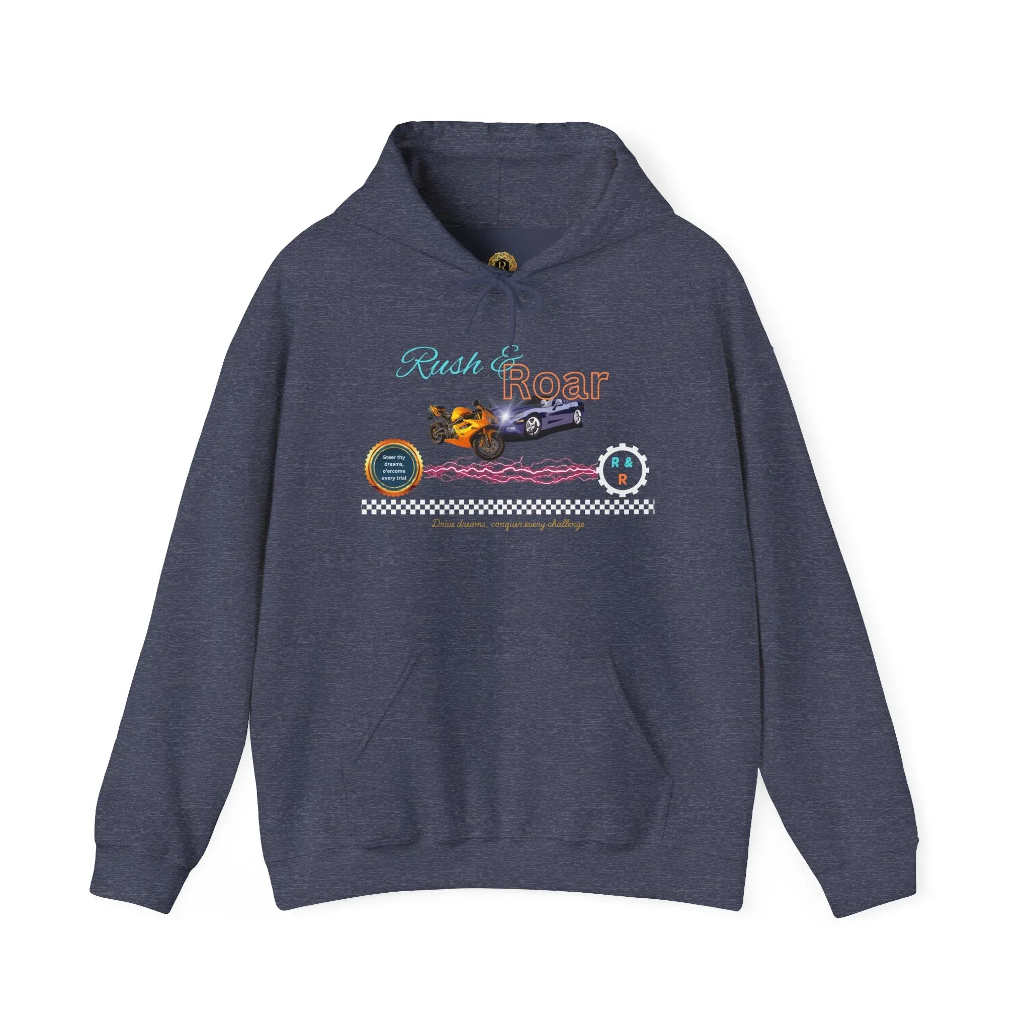 Vintage Car Hoodie - Cool and Cozy Unisex Sweatshirt for Road Trips - RizQ Life 