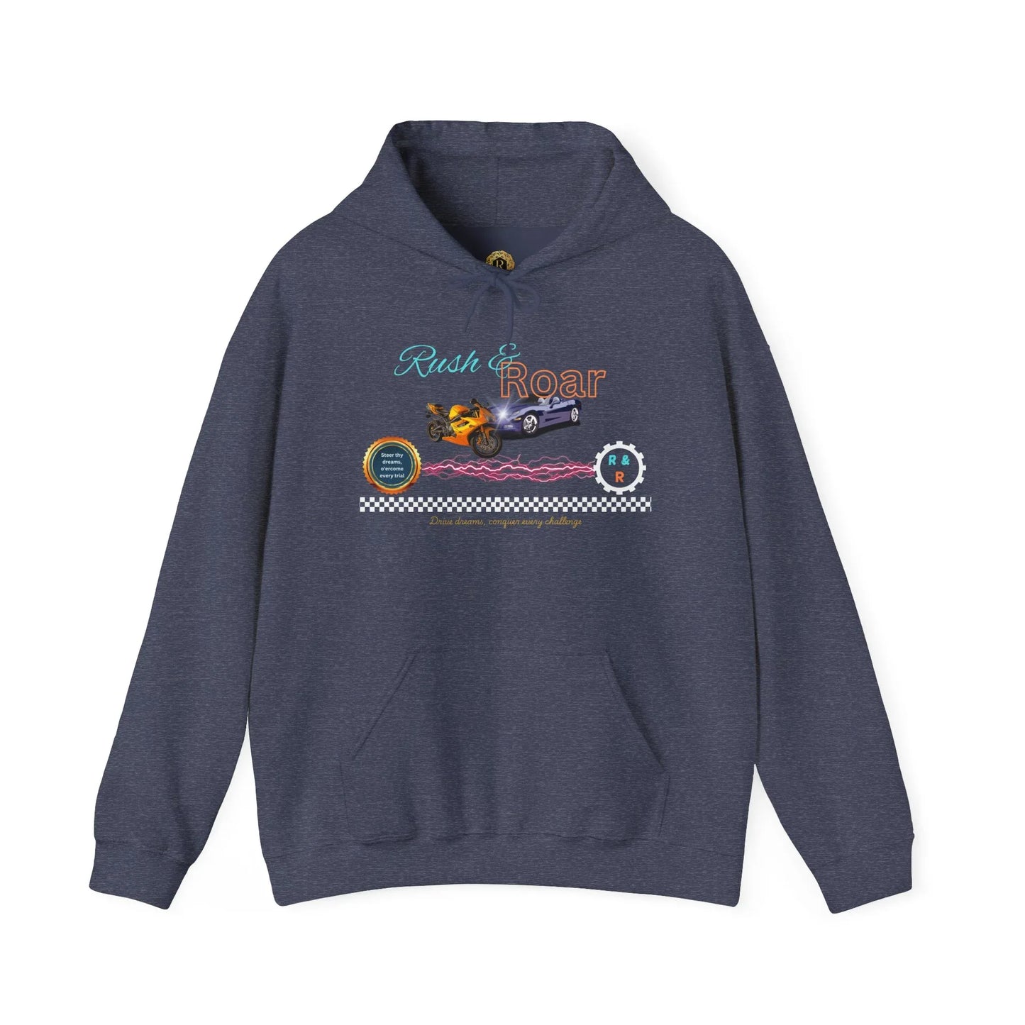 Vintage Car Hoodie - Cool and Cozy Unisex Sweatshirt for Road Trips - RizQ Life 
