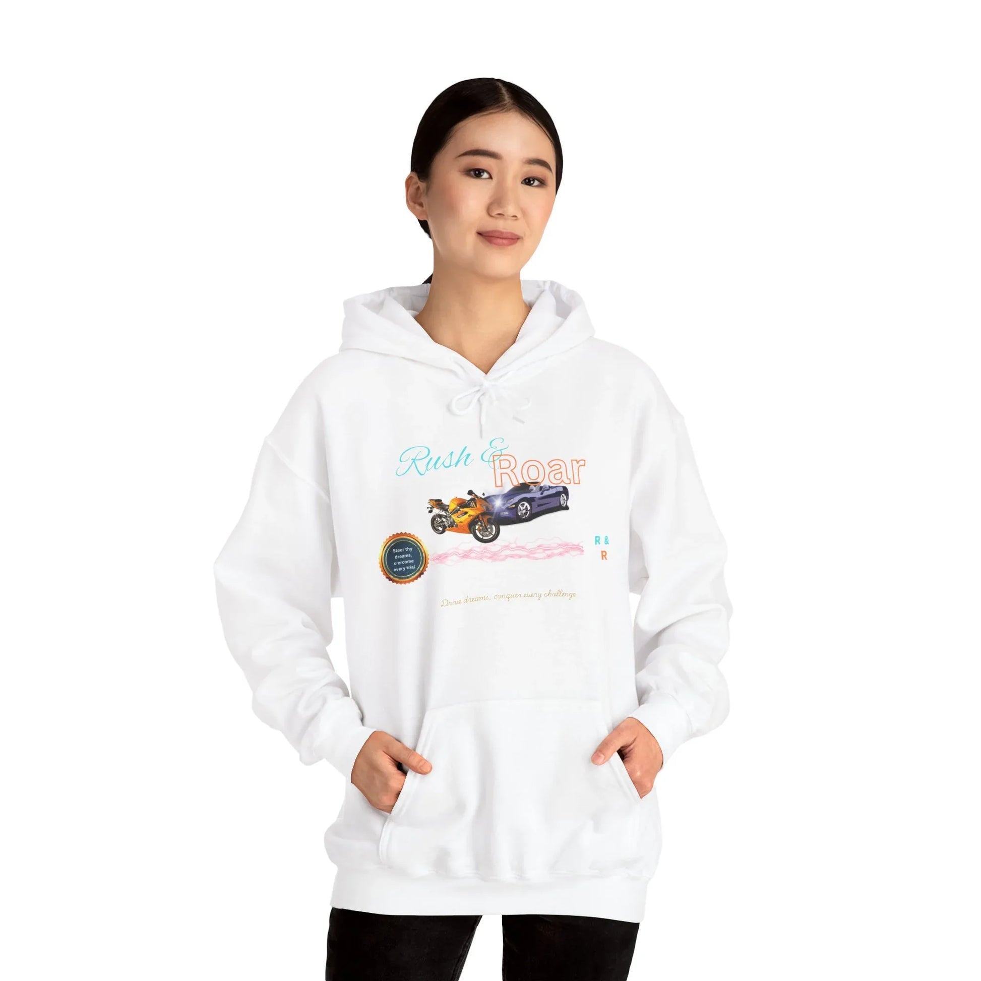 Vintage Car Hoodie - Cool and Cozy Unisex Sweatshirt for Road Trips - RizQ Life 