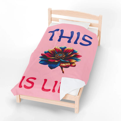 Soft and Cozy Velveteen Plush Blanket | Perfect for Home Decor, Gifts, Cozy Nights, Outdoor Picnics, and Relaxation - RizQ Life 