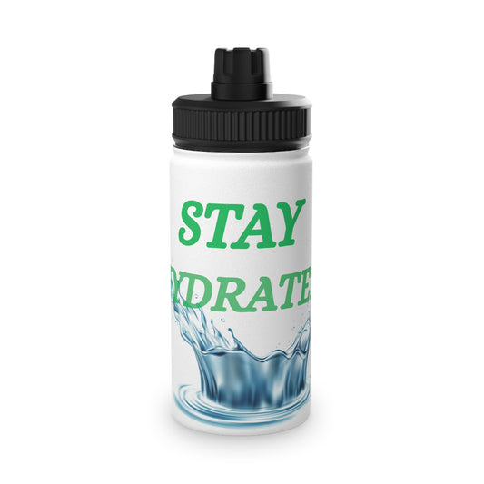 Stay Hydrated Steel Water Bottle
