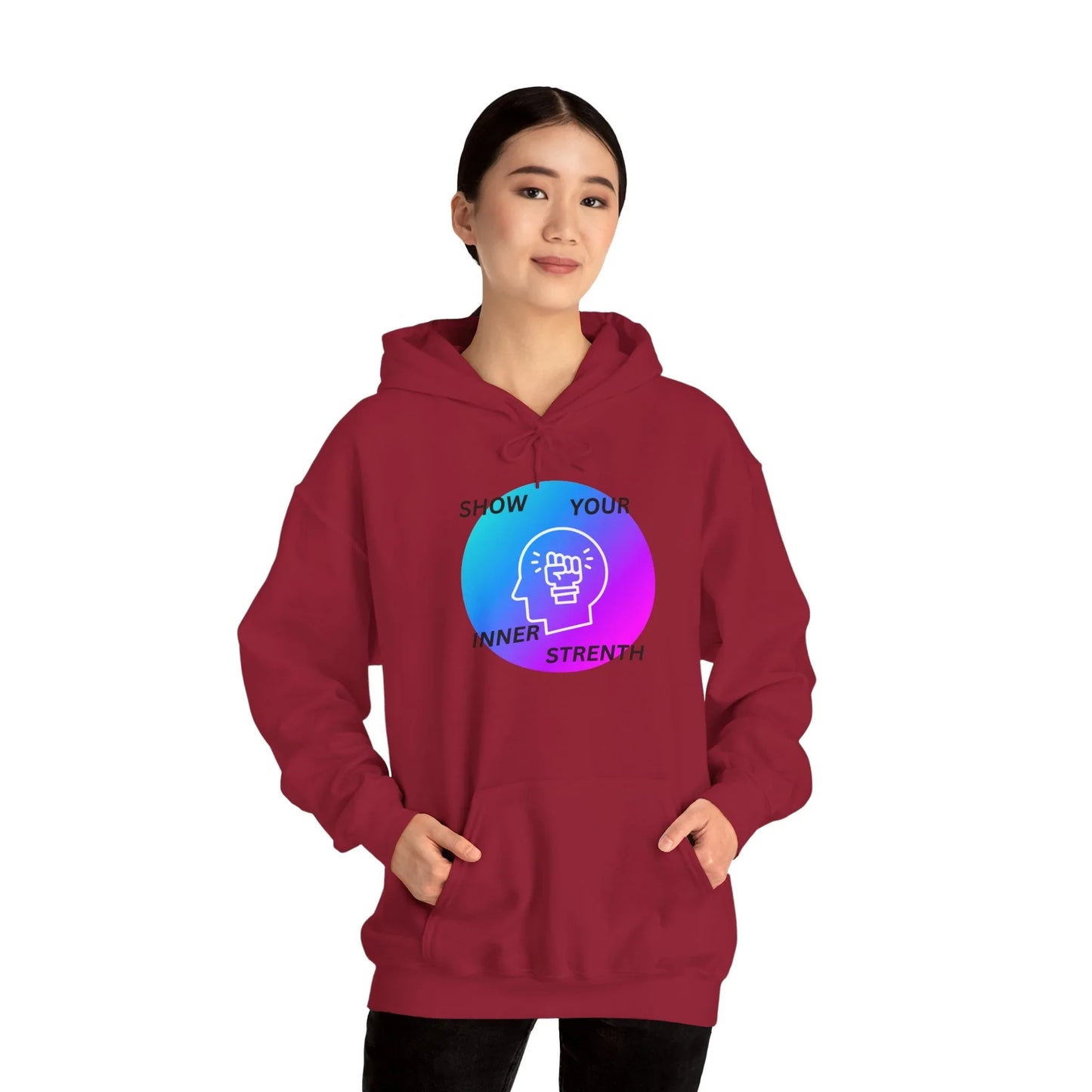 Women's Hoodie Empowerment Motivation Inner Strength Sweatshirt - RizQ Life 