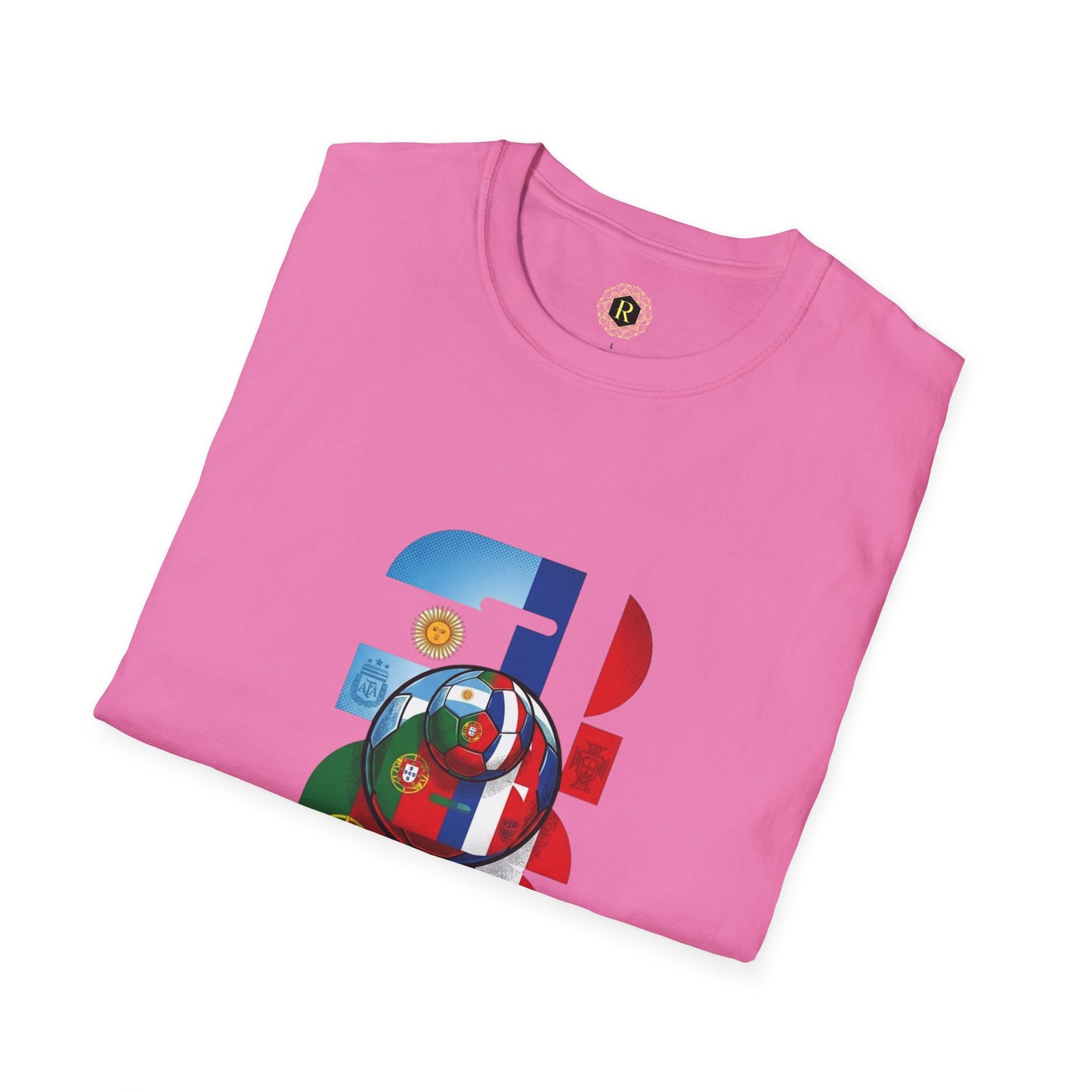 2026 Soccer World Flags T-Shirt | Football Tournament Graphic Tee