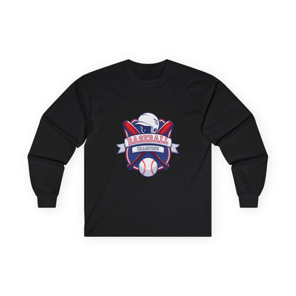 Baseball Enthusiast Long Sleeve Tee - Unisex Ultra Cotton