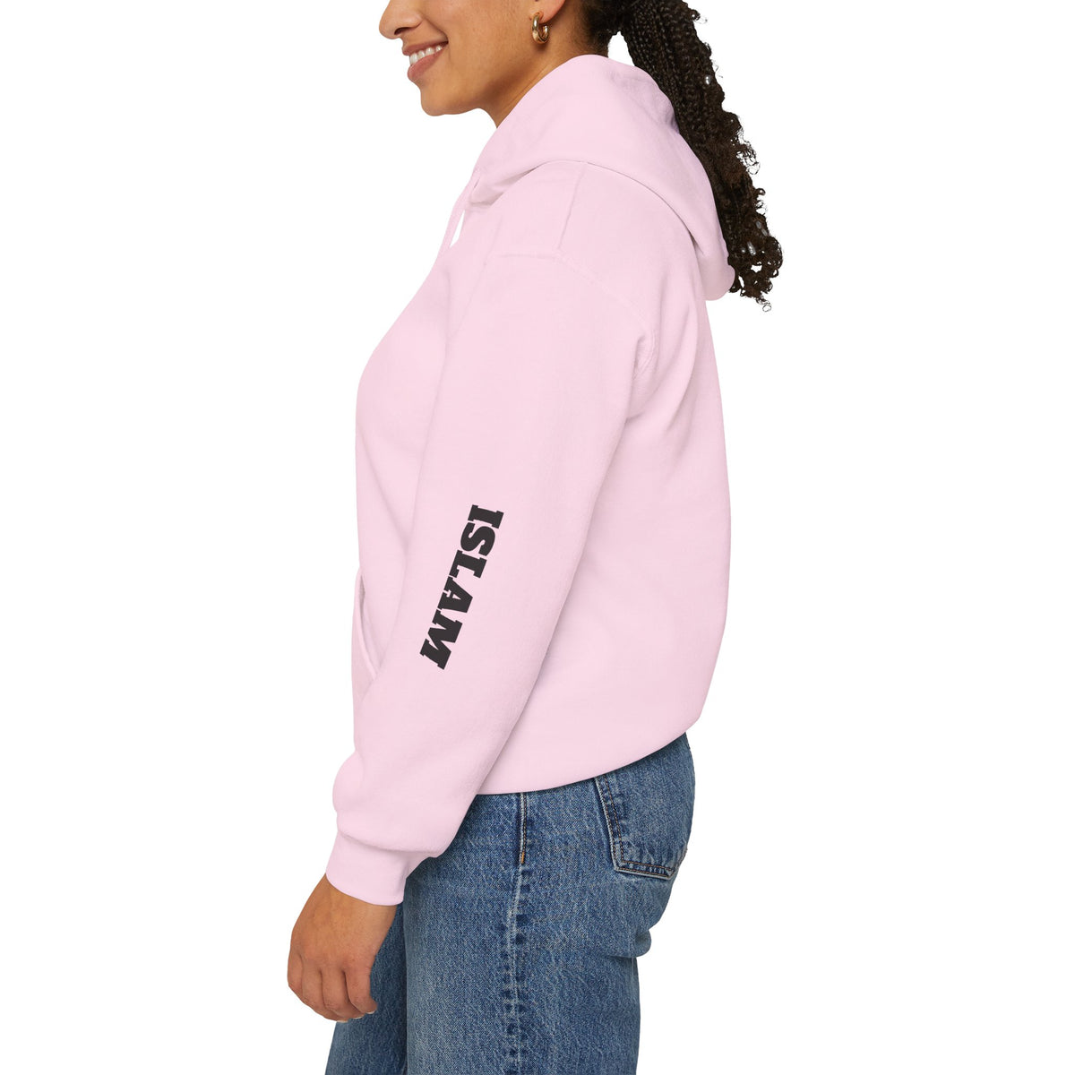 Islamic Calligraphy Hoodie Arabic Faith