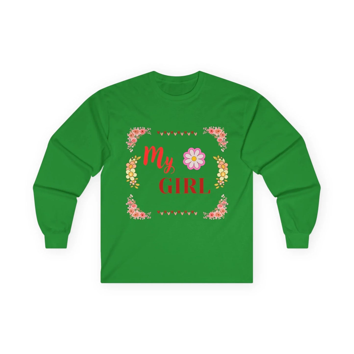 Floral Long Sleeve Tee - Warm and Cozy Moments Design - RizQ Life 