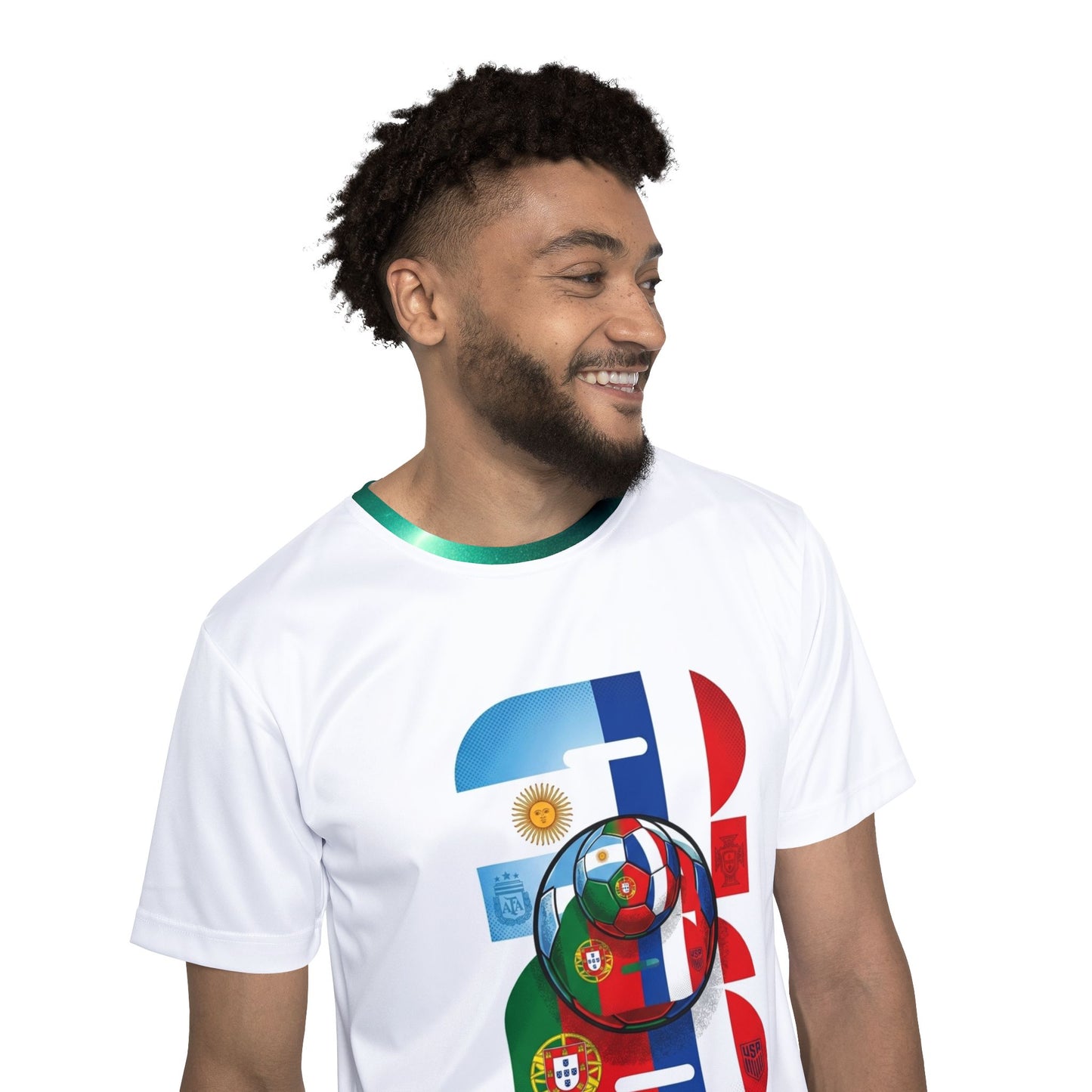 2026 Soccer Unisex T-Shirt | USA Portugal Argentina Football Tee Jersy