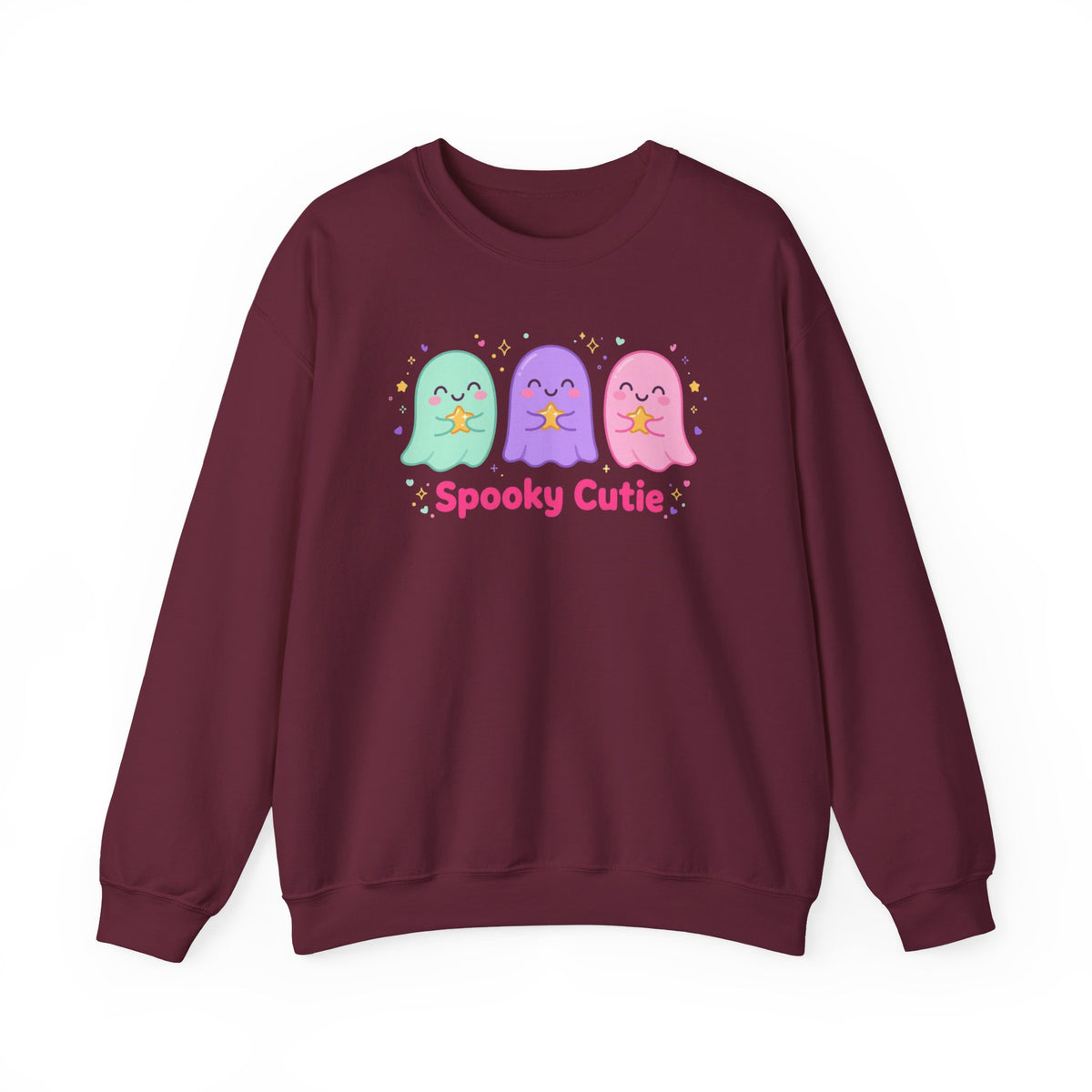 Spooky Cutie Sweatshirt | Cute Pastel Halloween Ghost Crewneck