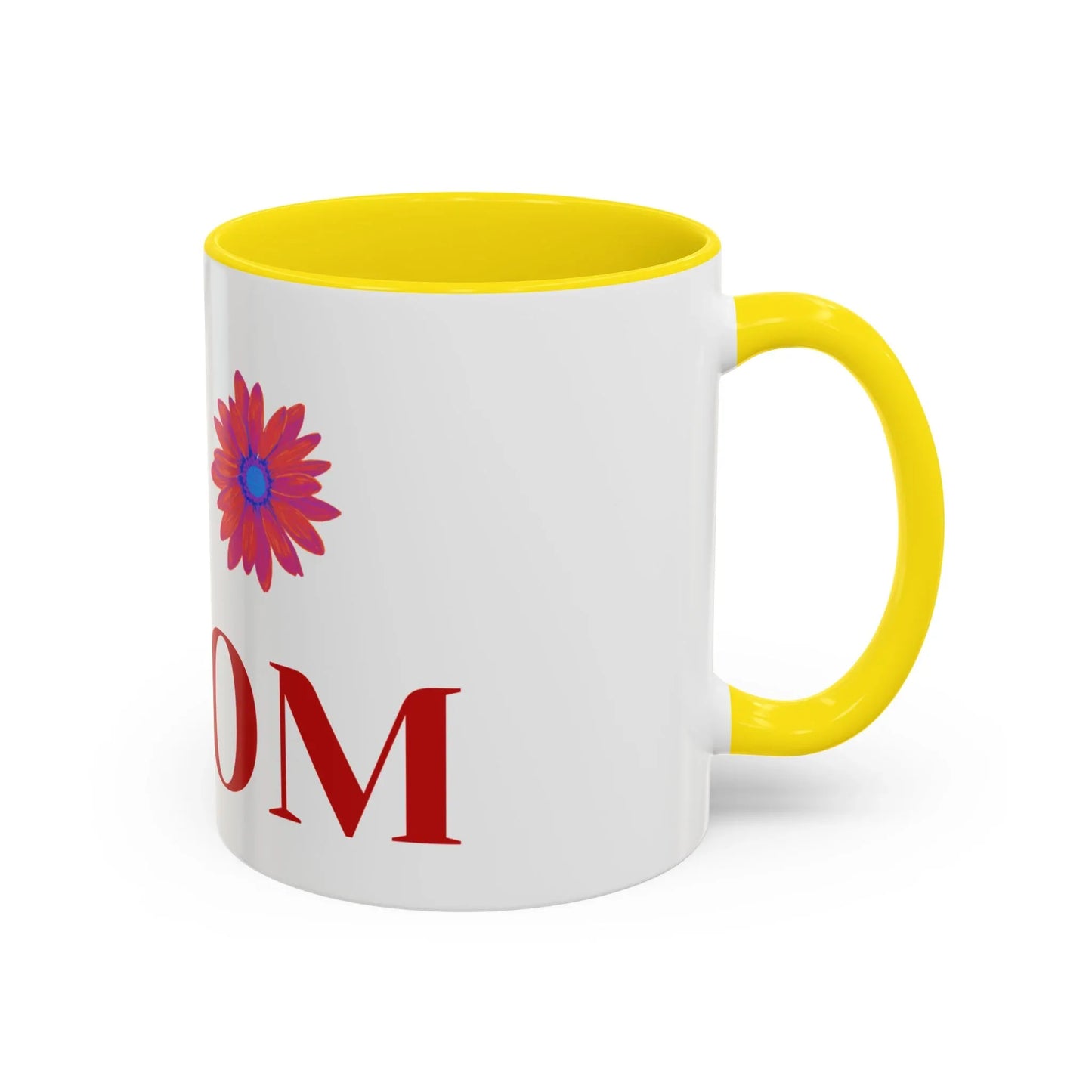 Gift for Mom l My Mom Accent Mug l Coffee or Tea Cup l Birthday & Mother’s Day - RizQ Life 