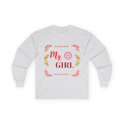 Floral Long Sleeve Tee - Warm and Cozy Moments Design