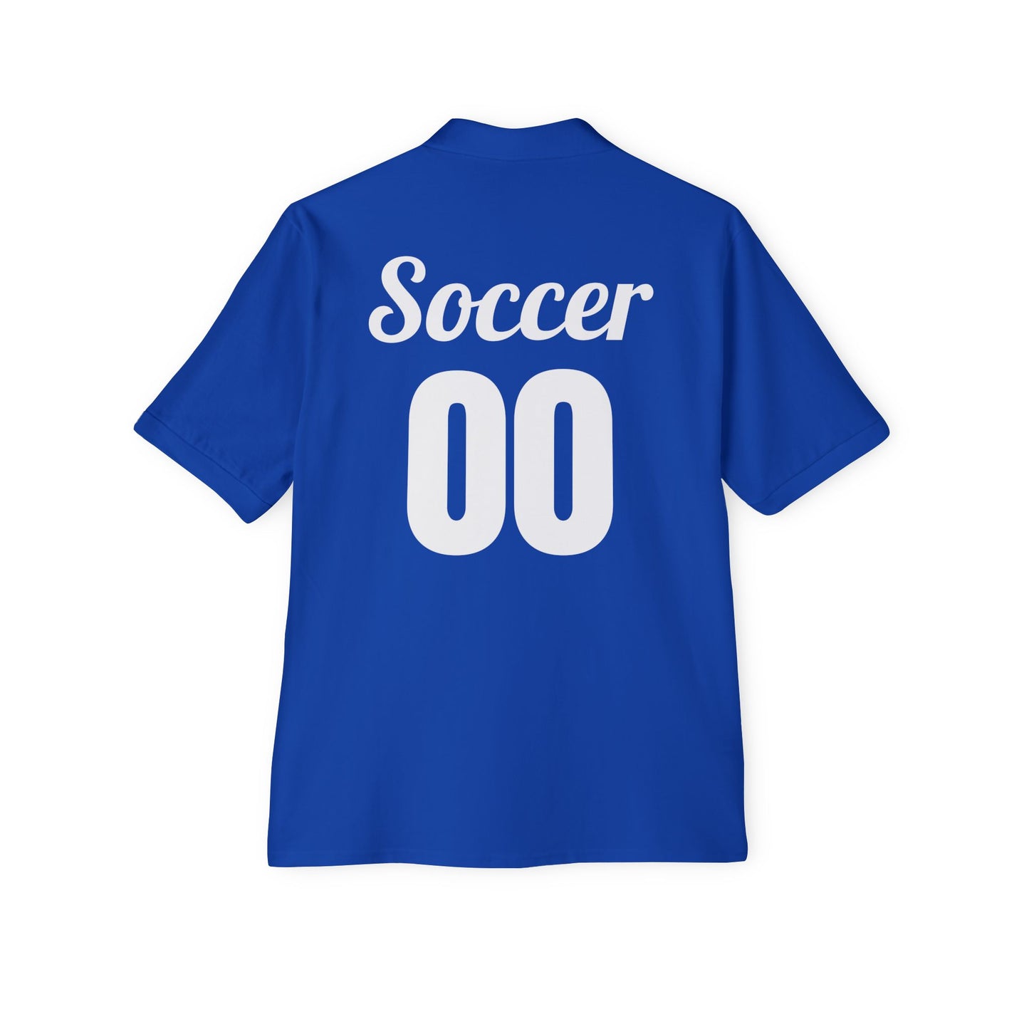 Soccer Polo - Soaring Legends & soccer Design for Sports Enthusiasts