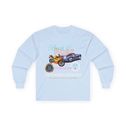 Drive & Roar Unisex Long Sleeve Tee – Car Enthusiast Gift - RizQ Life 