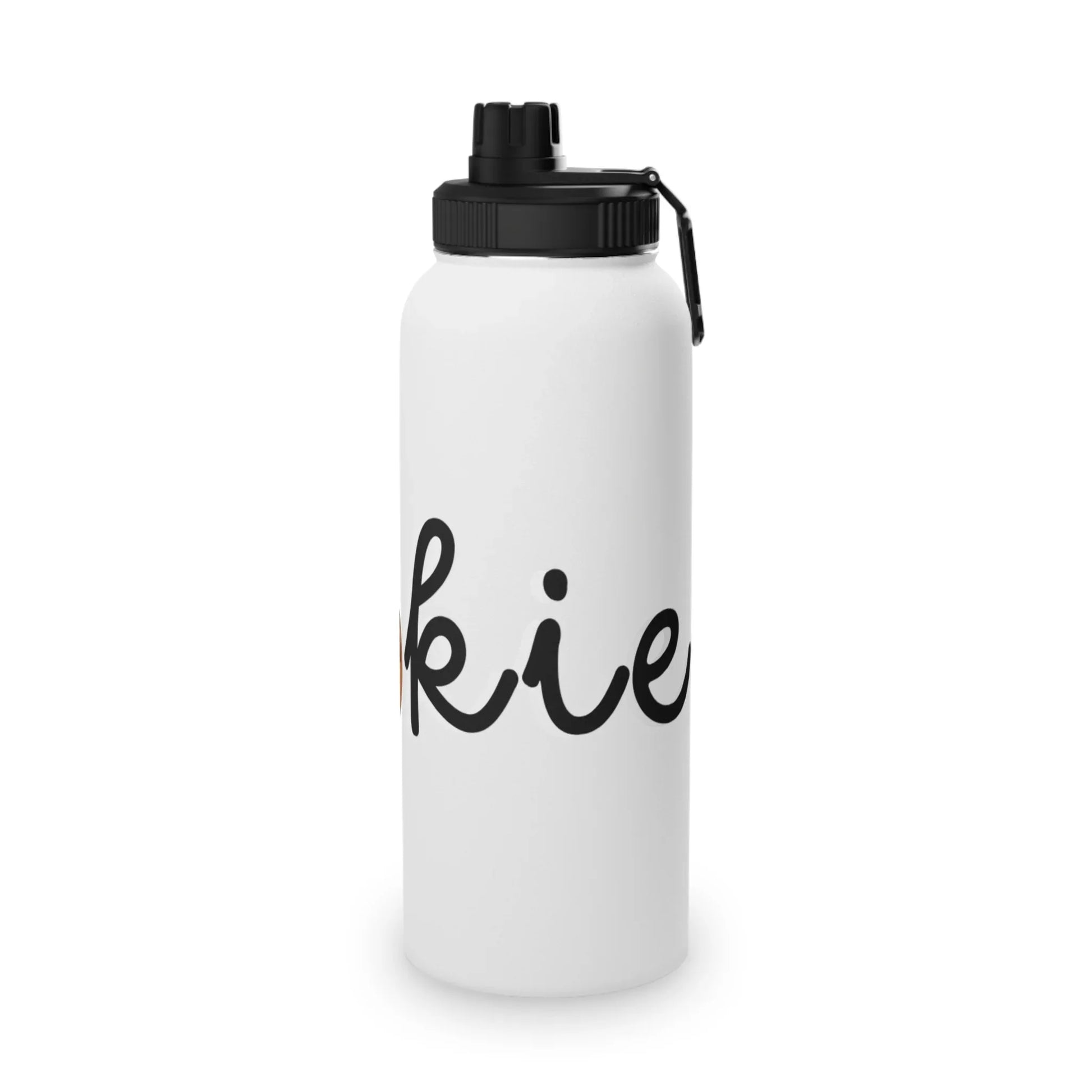 Cookie Stainless Steel Water Bottle, Sports Lid - RizQ Life 