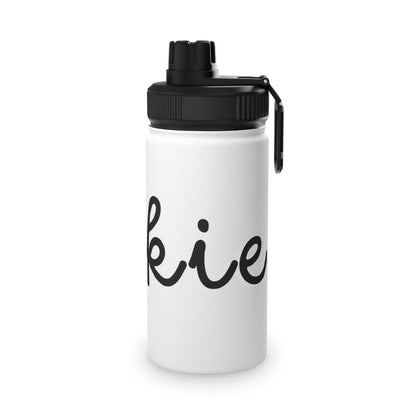 Cookie Stainless Steel Water Bottle, Sports Lid - RizQ Life 