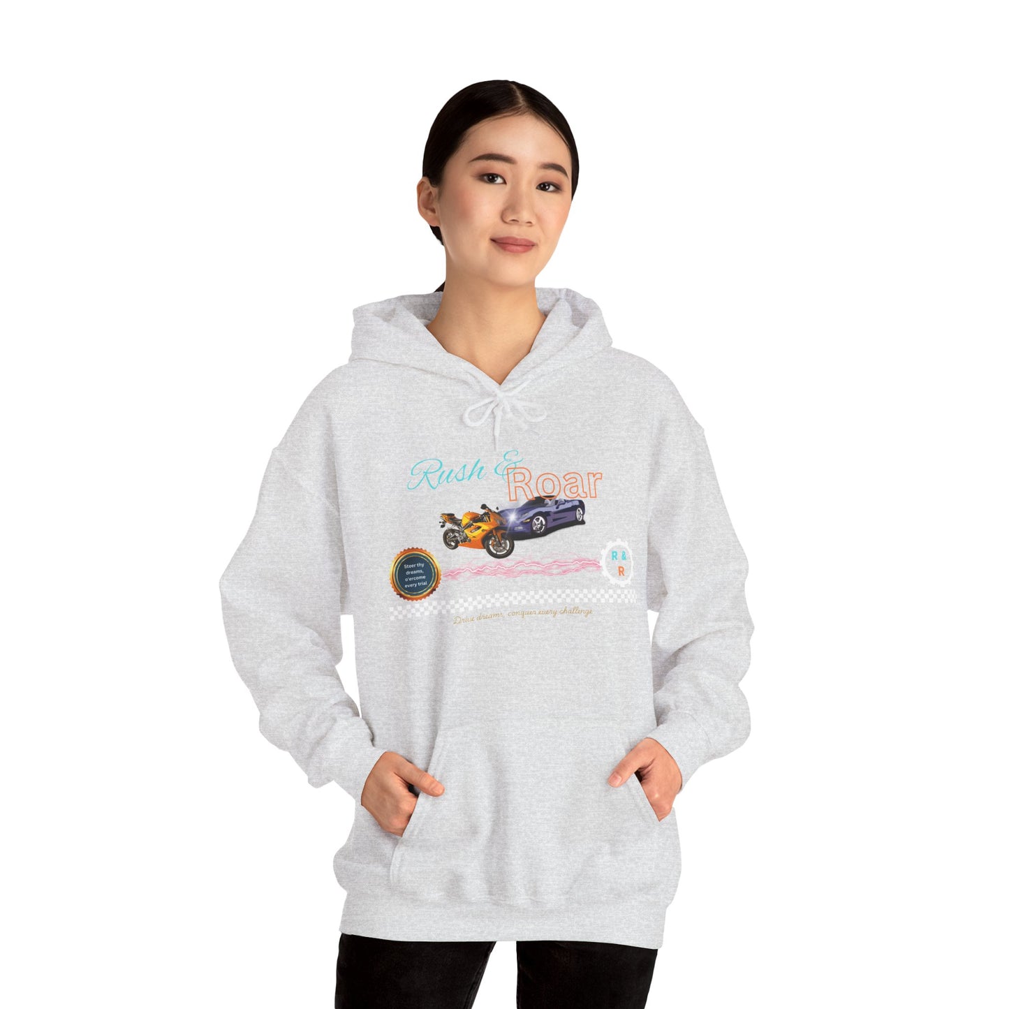 Vintage Car Hoodie - Cool and Cozy Unisex Sweatshirt for Road Trips